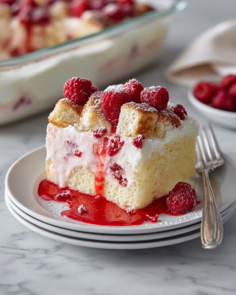 Raspberry Cheesecake French Toast Casserole Recipe