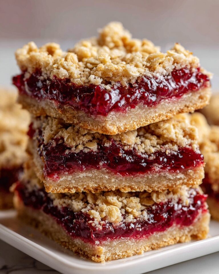 Strawberry Oatmeal Jam Bars Recipe