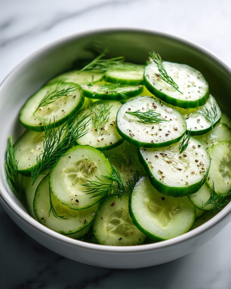 7 Fresh Reasons to Love This Easy Cucumber Dill Salad Recipe