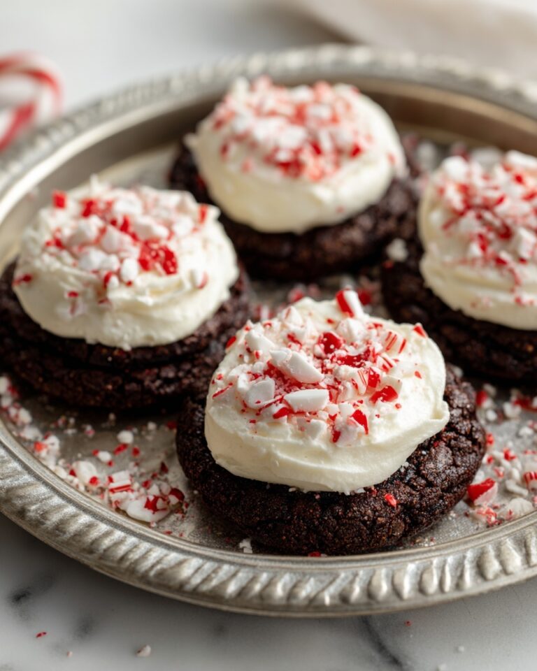 Hot Cocoa Peppermint Cookies Recipe