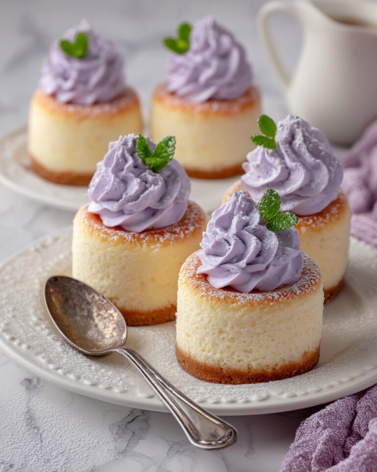 Japanese Mini Cotton Cheesecake Recipe