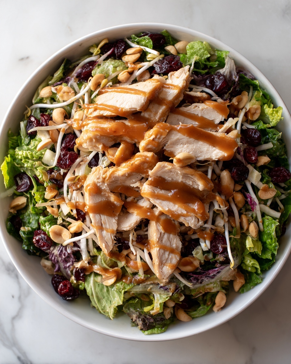 Asian Chicken Cranberry Salad Recipe - Recipe Image