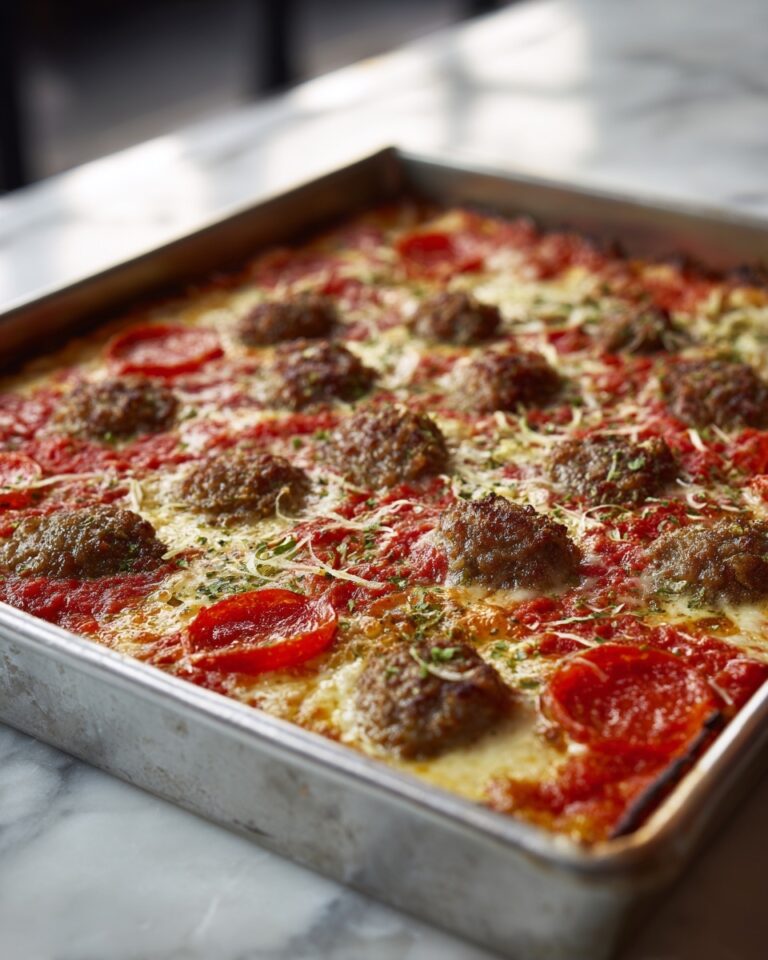 Meat Lovers Pizza Casserole Recipe