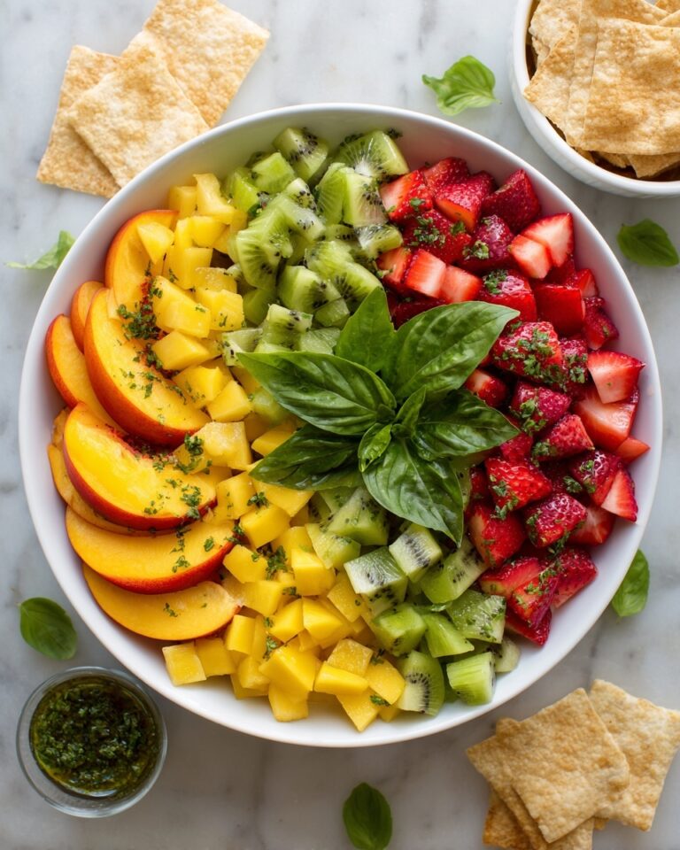 Fruit Salsa with Cinnamon Chips Recipe