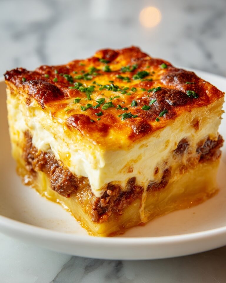 Italian Crescent Casserole: Cheesy Ground Beef and Crescent Roll Bake Recipe