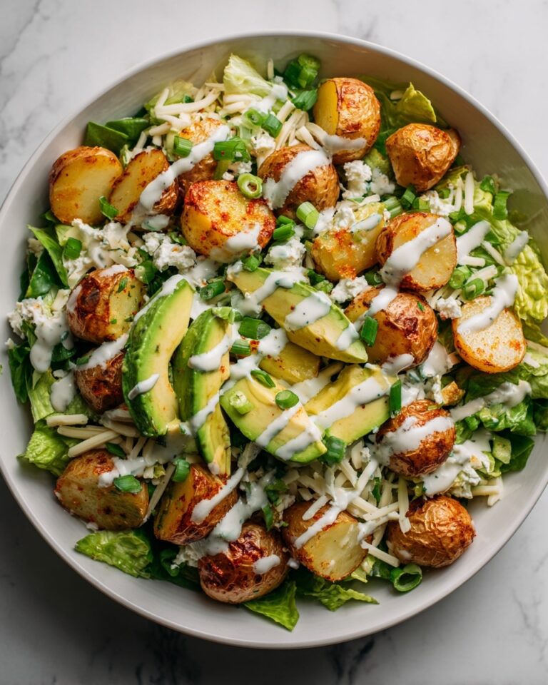 Smashed Potato Spring Salad with Creamy Lemon Dressing Recipe