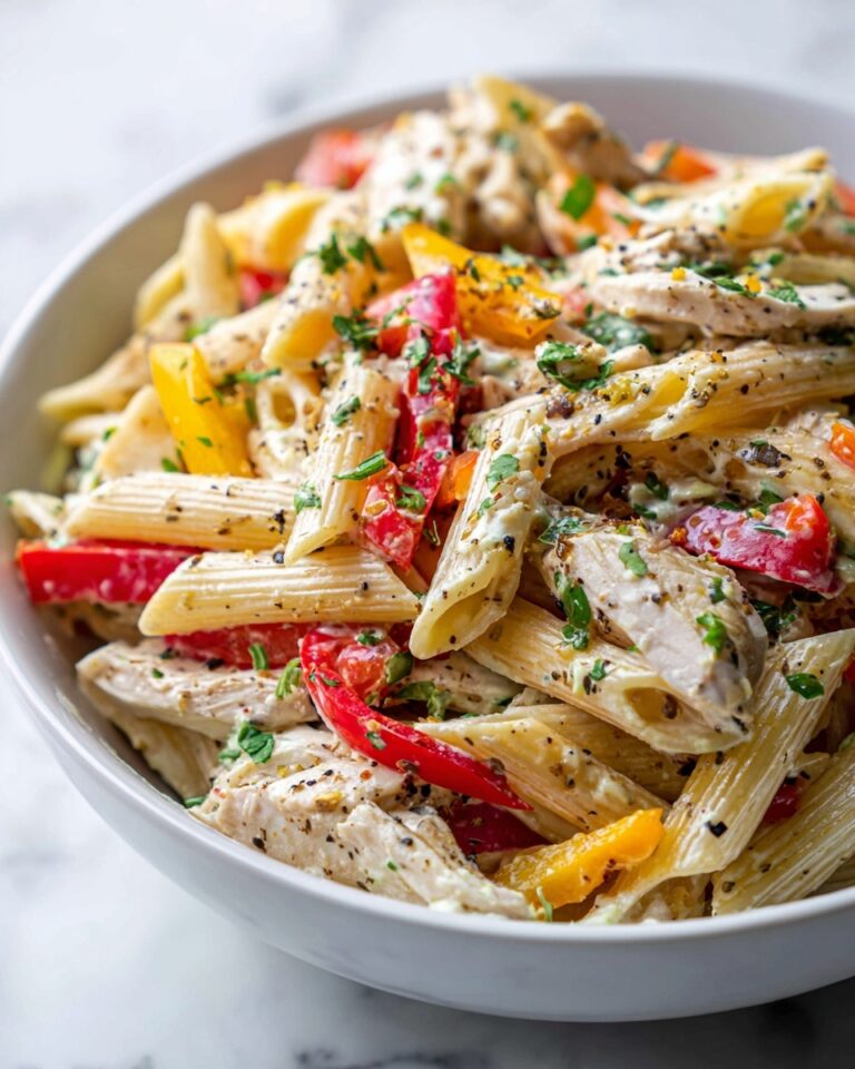 Protein-Packed Chicken Pasta Salad Recipe