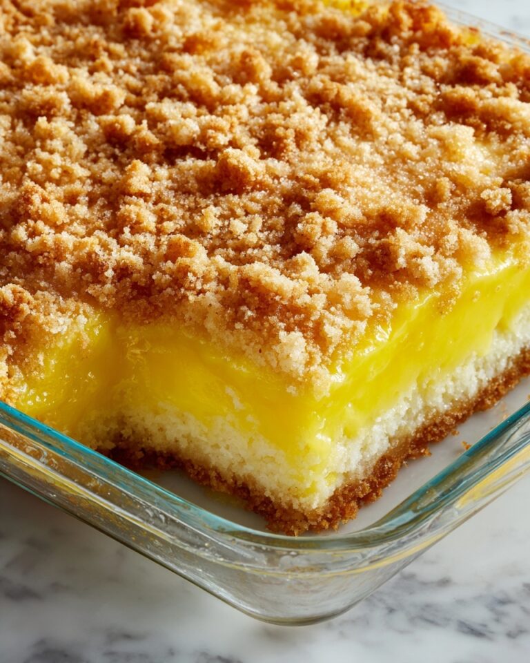 Lemon Cream Cheese Dump Cake Recipe