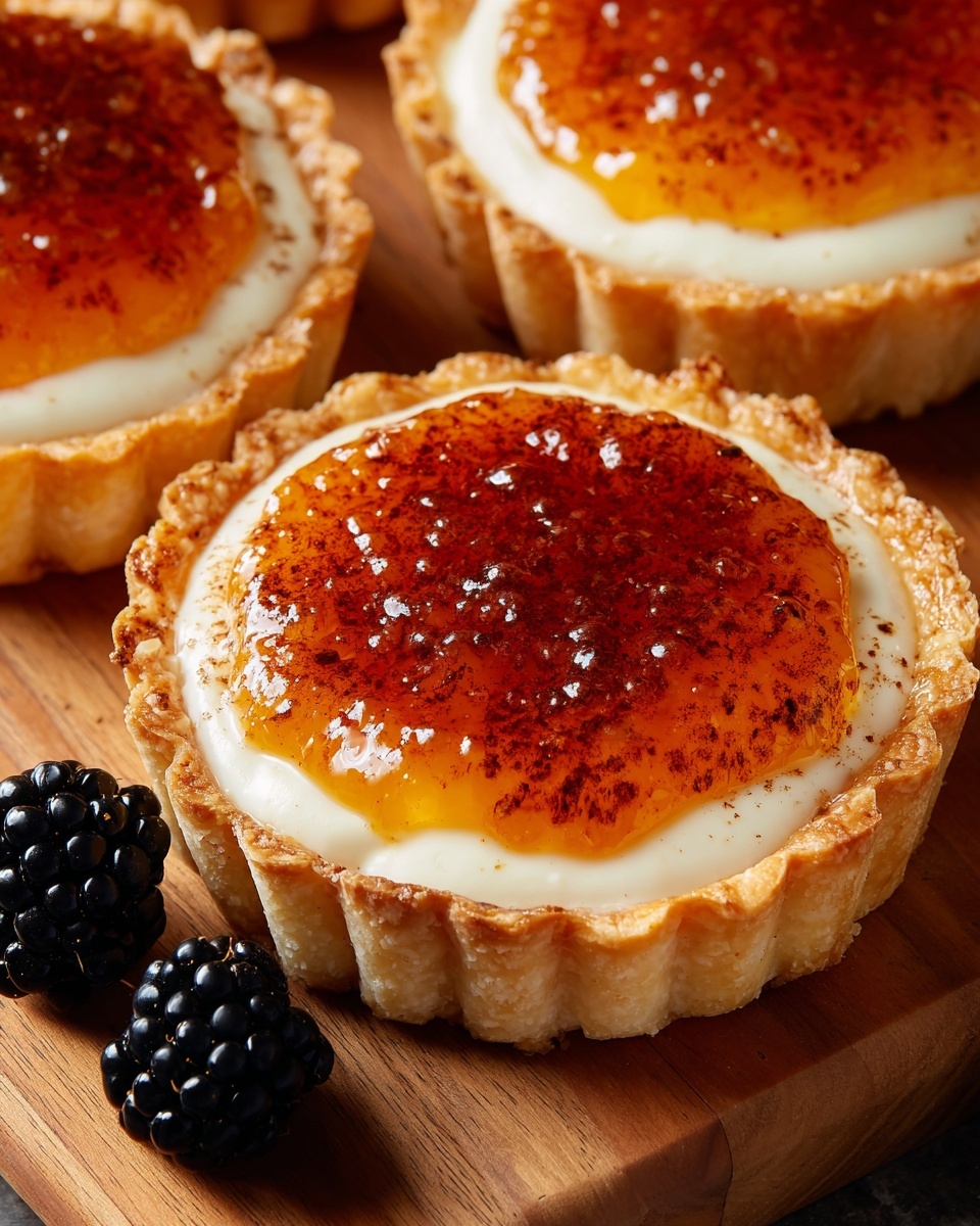 Mini Milk Tart Tarts Recipe - Recipe Image