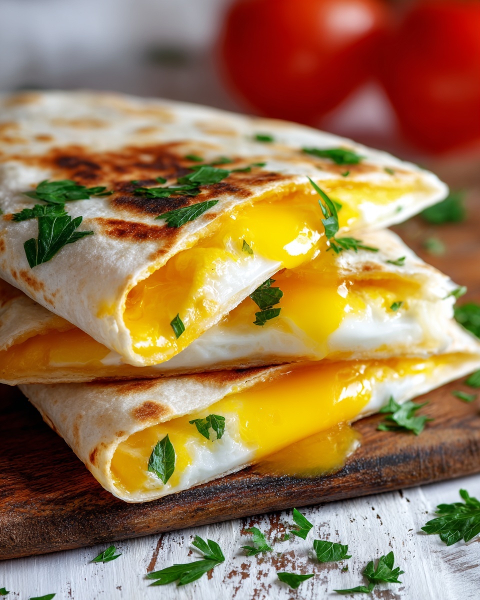 Fried Egg Quesadilla Power Breakfast Recipe - Recipe Image