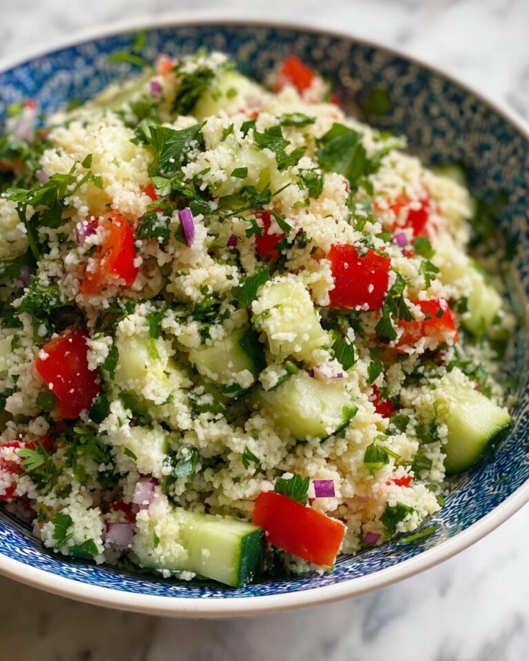 Cauliflower Rice Tabbouleh Recipe