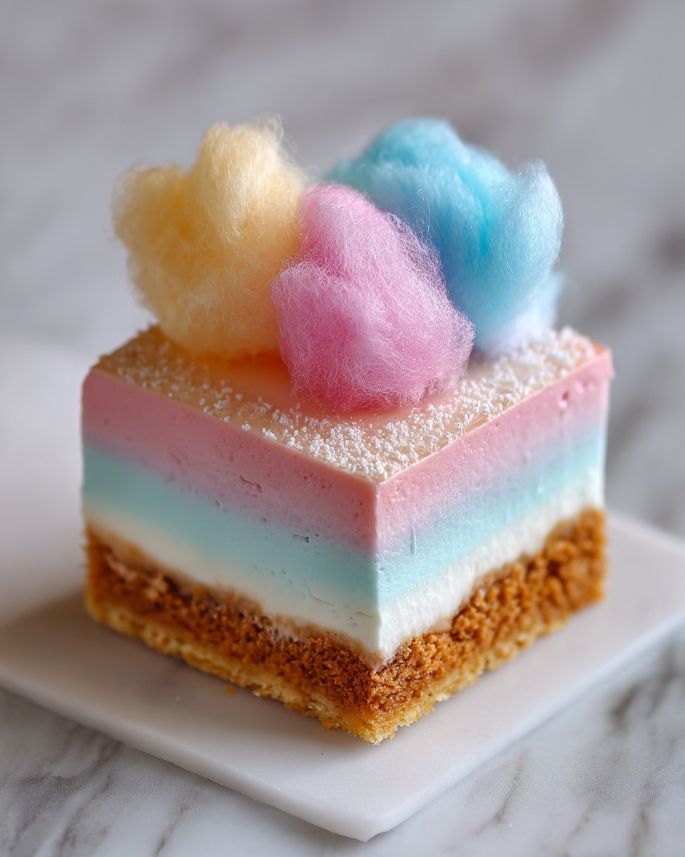 Cotton Candy Cheesecake Recipe - Recipe Image