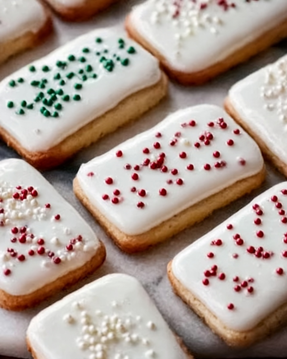 White Chocolate-Dipped Sugar Wafers Recipe - Recipe Image