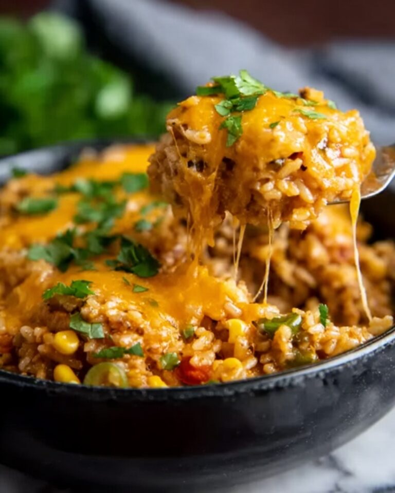 Chicken Enchilada Rice Casserole Recipe