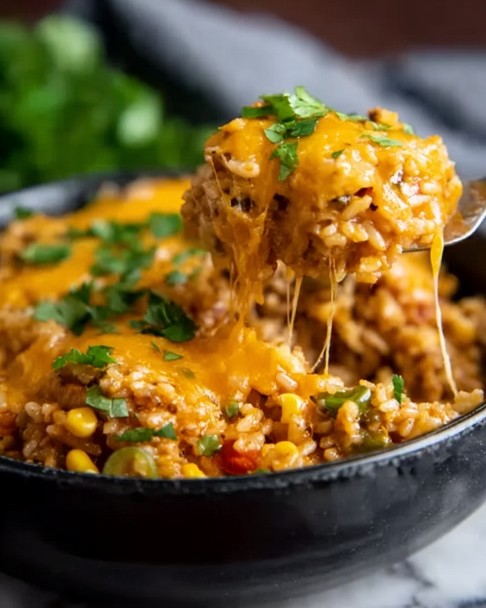 Chicken Enchilada Rice Casserole Recipe - Recipe Image