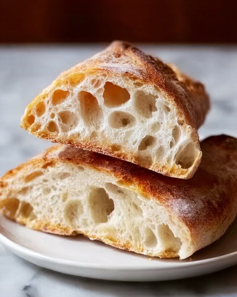 Rustic Italian Crusty Bread Recipe