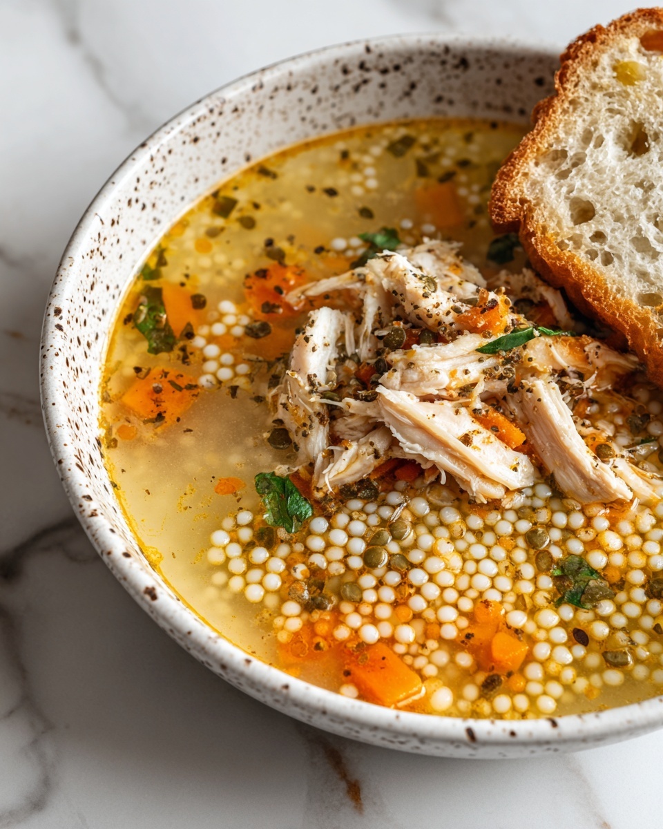 Crockpot Chicken and Barley Soup: An Amazing Ultimate Comfort in a Bowl Recipe - Recipe Image