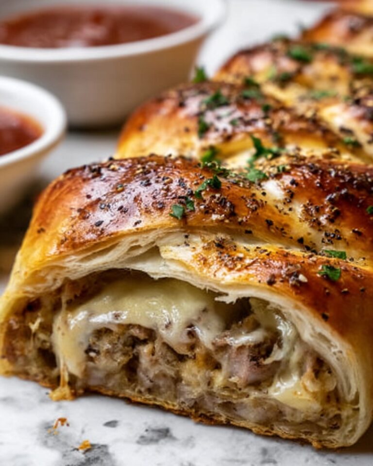 Chicken Cordon Bleu Stromboli Recipe