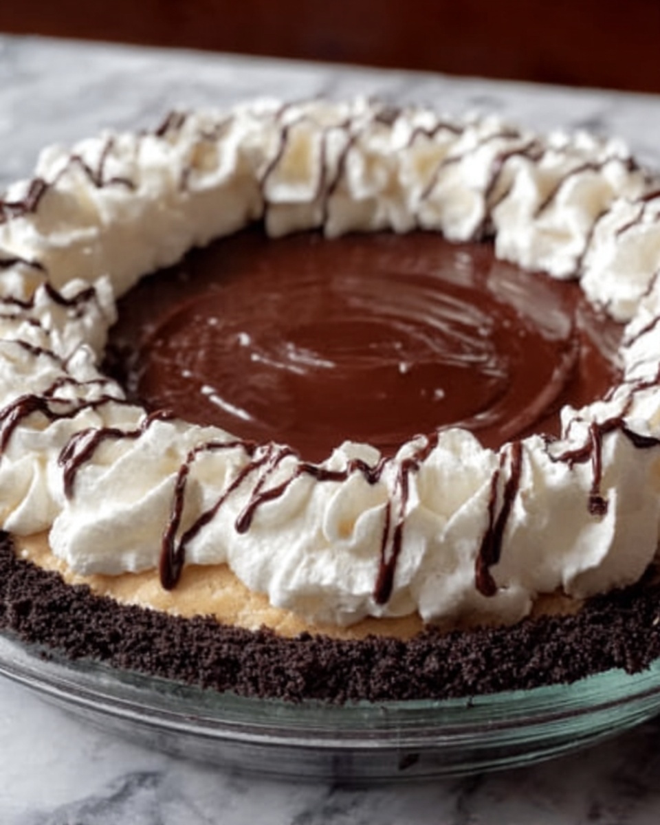 Hot Fudge Peanut Butter Pie: A Decadent Dessert for Peanut Butter Lovers Recipe - Recipe Image