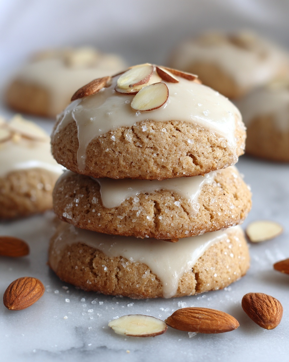 Almond Meltaway Cookies Recipe - Recipe Image