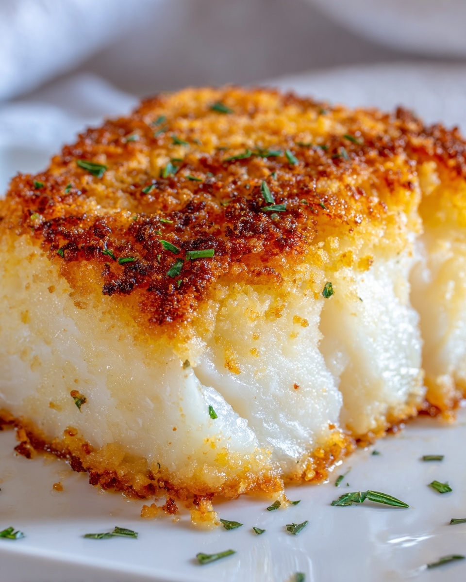 Parmesan Crusted Cod Recipe - Recipe Image