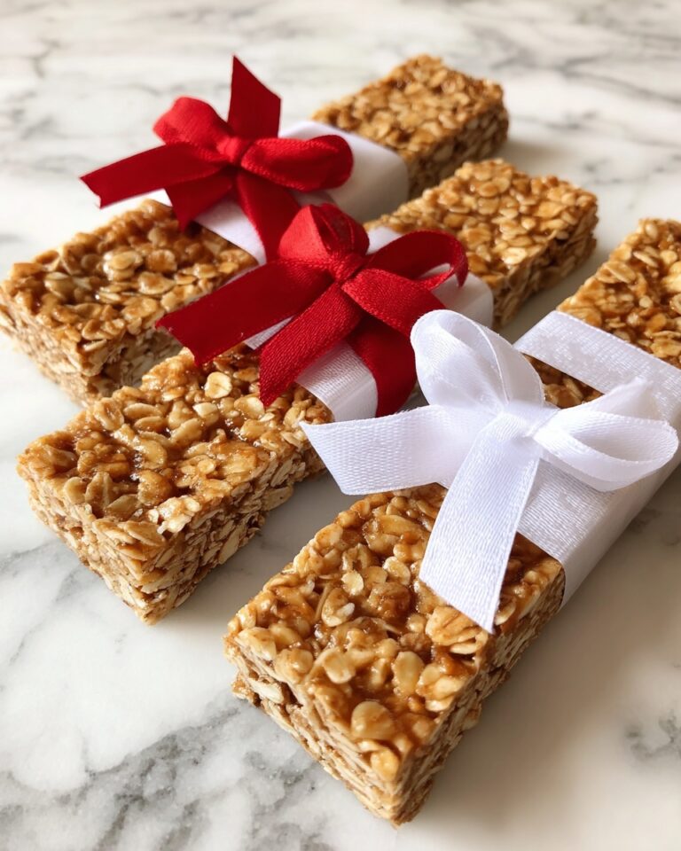 Easiest Microwave Chewy Peanut Butter Granola Bars Recipe