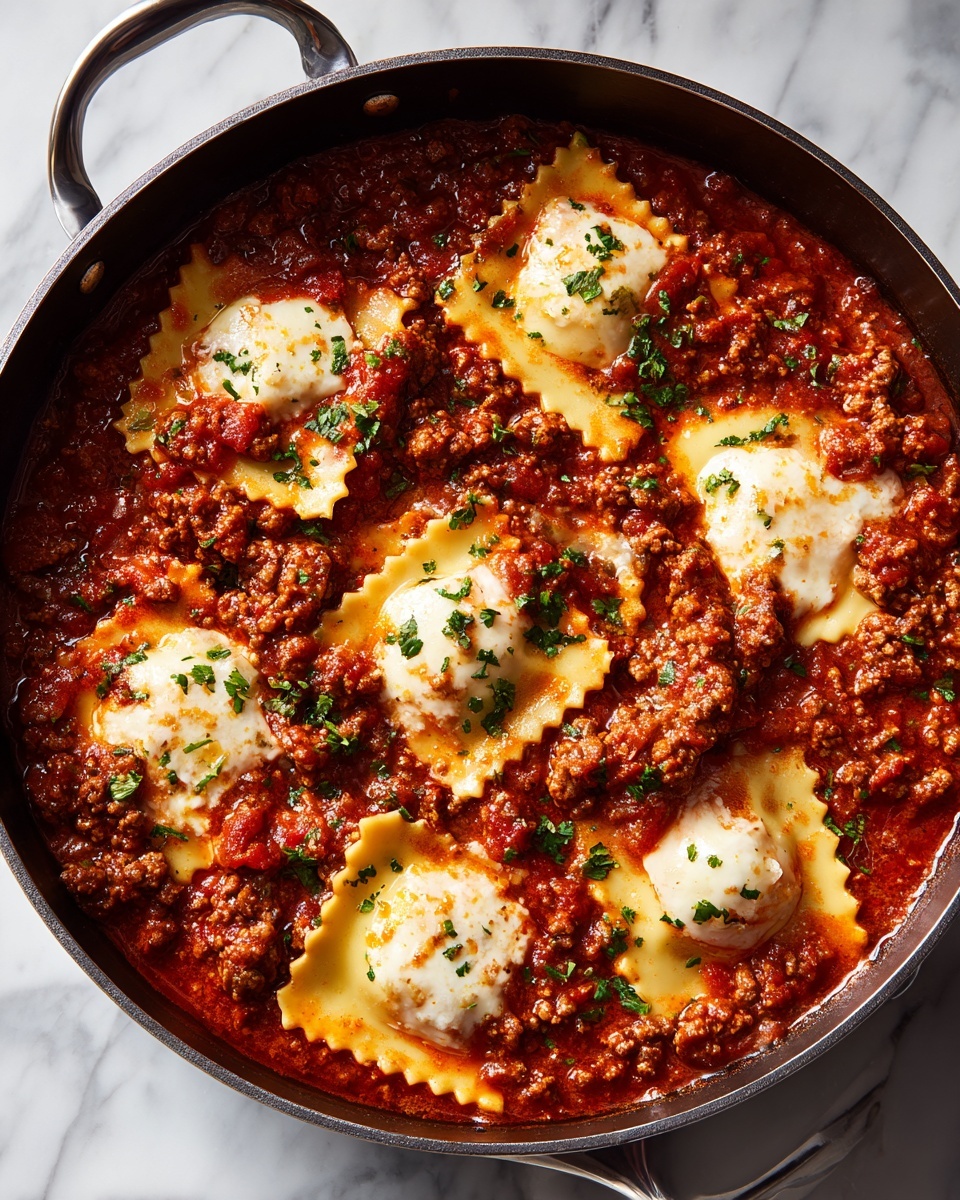 Crockpot Ravioli Lasagna Recipe - Recipe Image