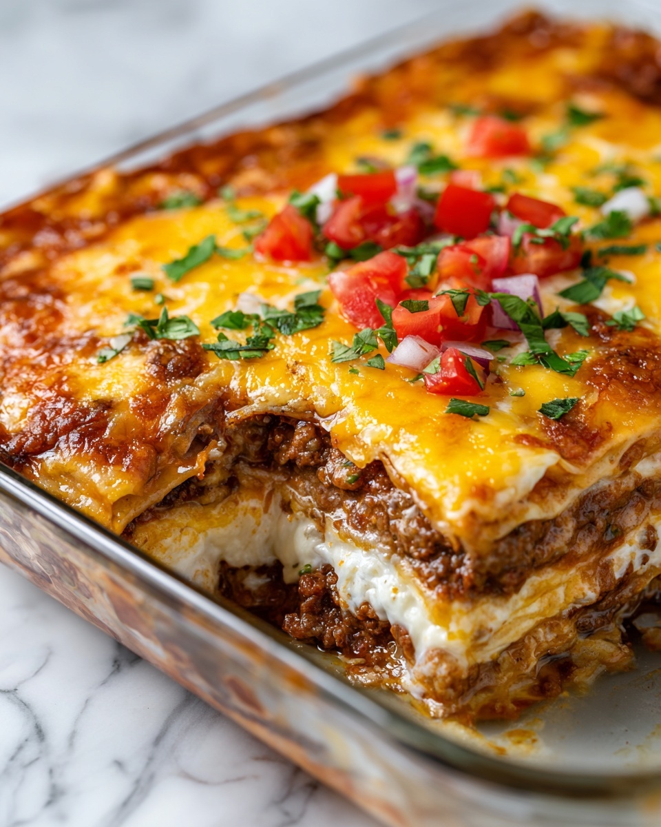 Walking Taco Casserole Recipe - Recipe Image