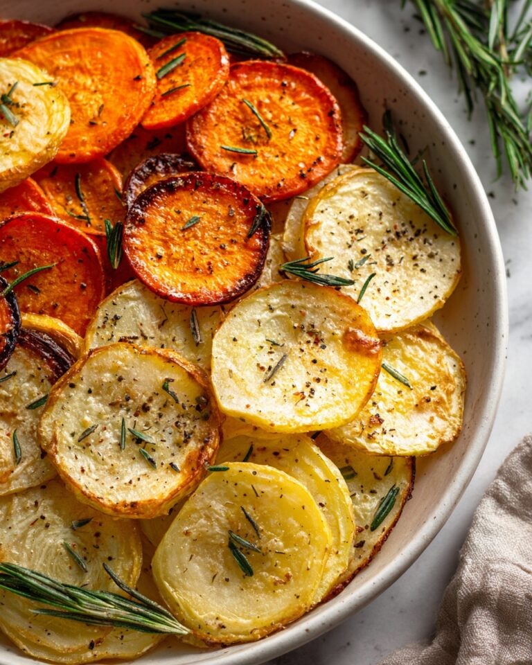 Garlic Herb Roasted Potatoes, Carrots, and Zucchini Recipe