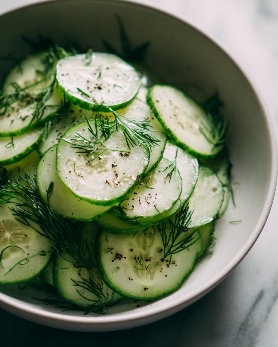 7 Fresh Reasons to Love This Easy Cucumber Dill Salad Recipe - Recipe Image