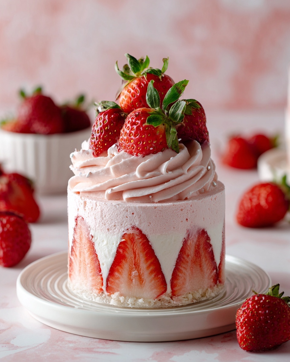 Strawberry Mousse Recipe - Recipe Image