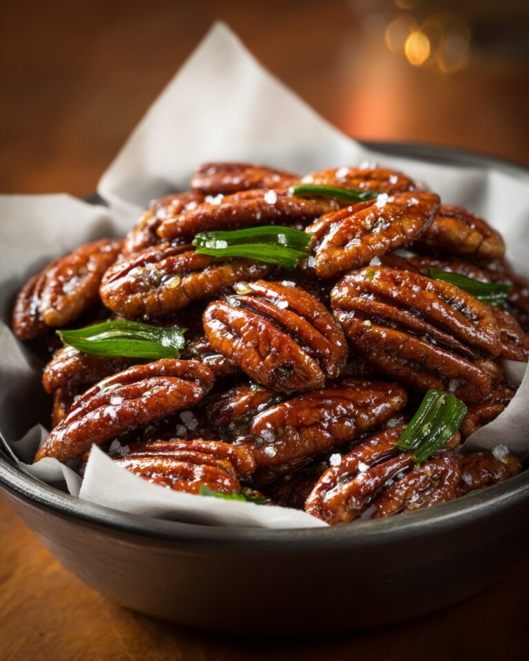 Salted Caramel Pecans Recipe