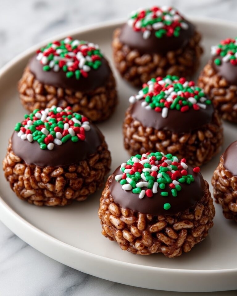 Rice Krispie Christmas Puddings Recipe