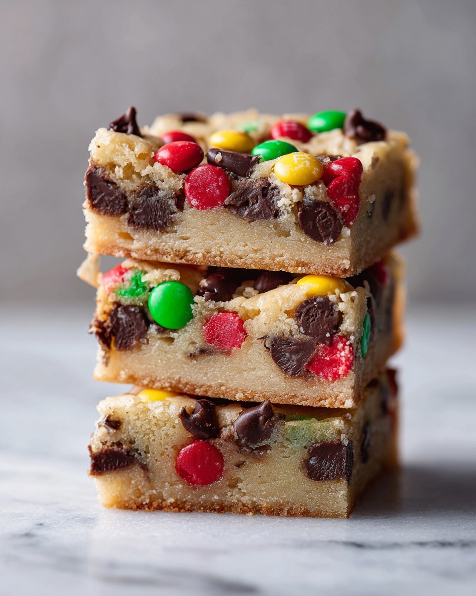 Holiday Cake Mix Cookie Bars Recipe - Recipe Image