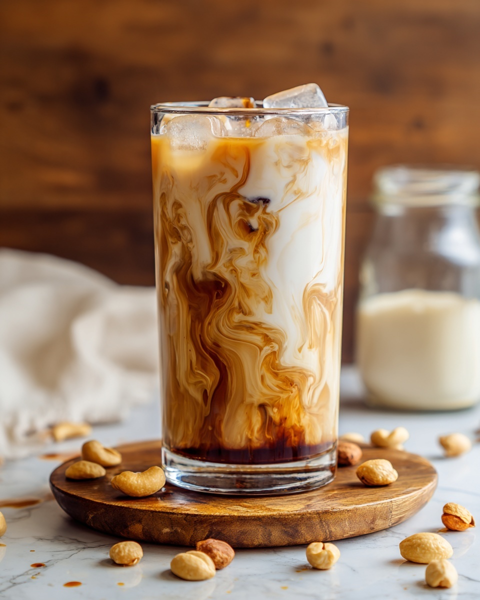 Caramel Hazelnut Iced Coffee Recipe - Recipe Image