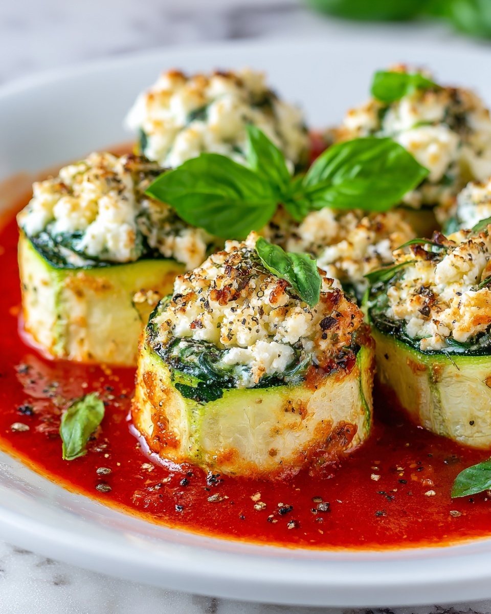 Malfatti (Italian Spinach Ricotta Dumplings) with Napoli Sauce Recipe - Recipe Image