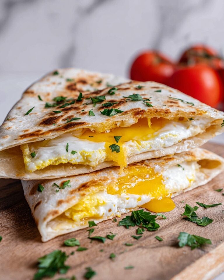 Fried Egg Quesadilla Power Breakfast Recipe
