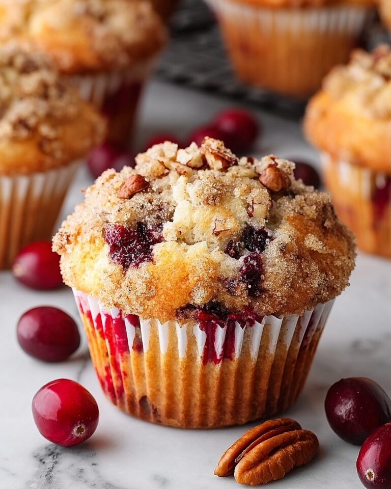 Cranberry, Orange, and Pecan Muffins Recipe