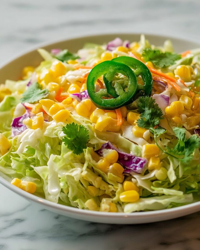 Jalapeño Corn Coleslaw Recipe
