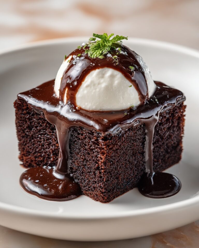 Hot Fudge Cake Recipe