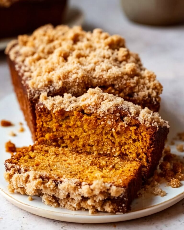 Easy Streusel Pumpkin Bread Recipe
