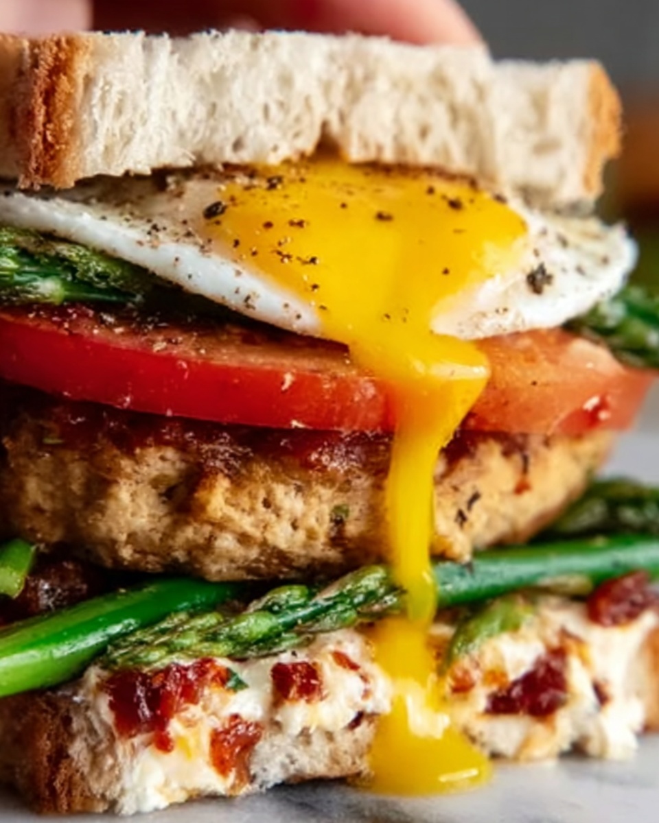 Egg & Chicken Breakfast Sandwich Recipe - Recipe Image