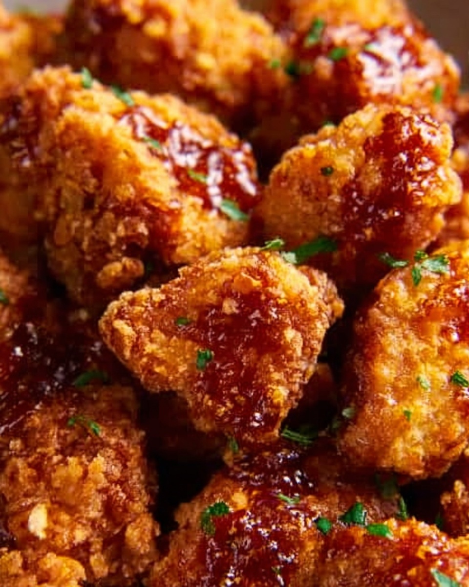 Homemade BBQ Chip Chicken Nuggets Recipe - Recipe Image