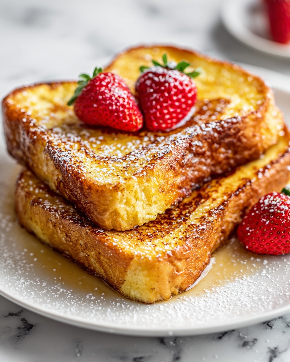 Pound Cake French Toast Recipe - Recipe Image