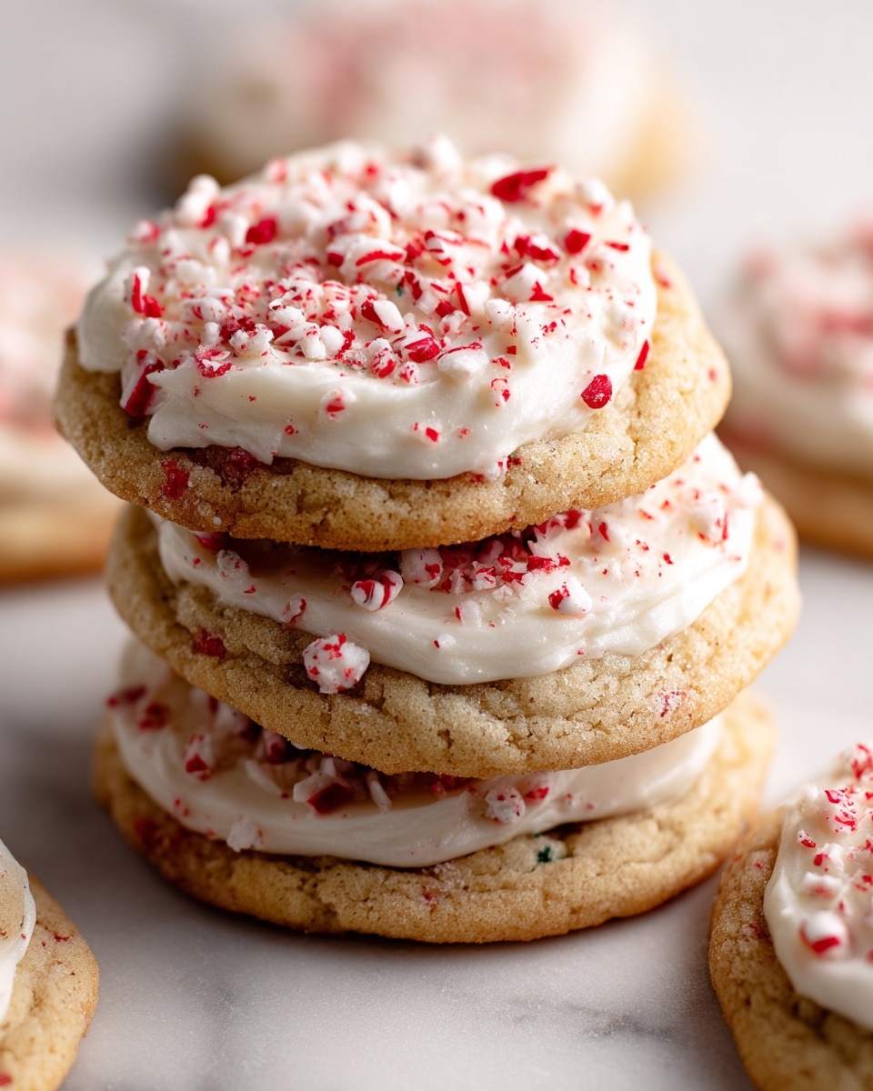 Peppermint Meltaway Cookies Recipe - Recipe Image