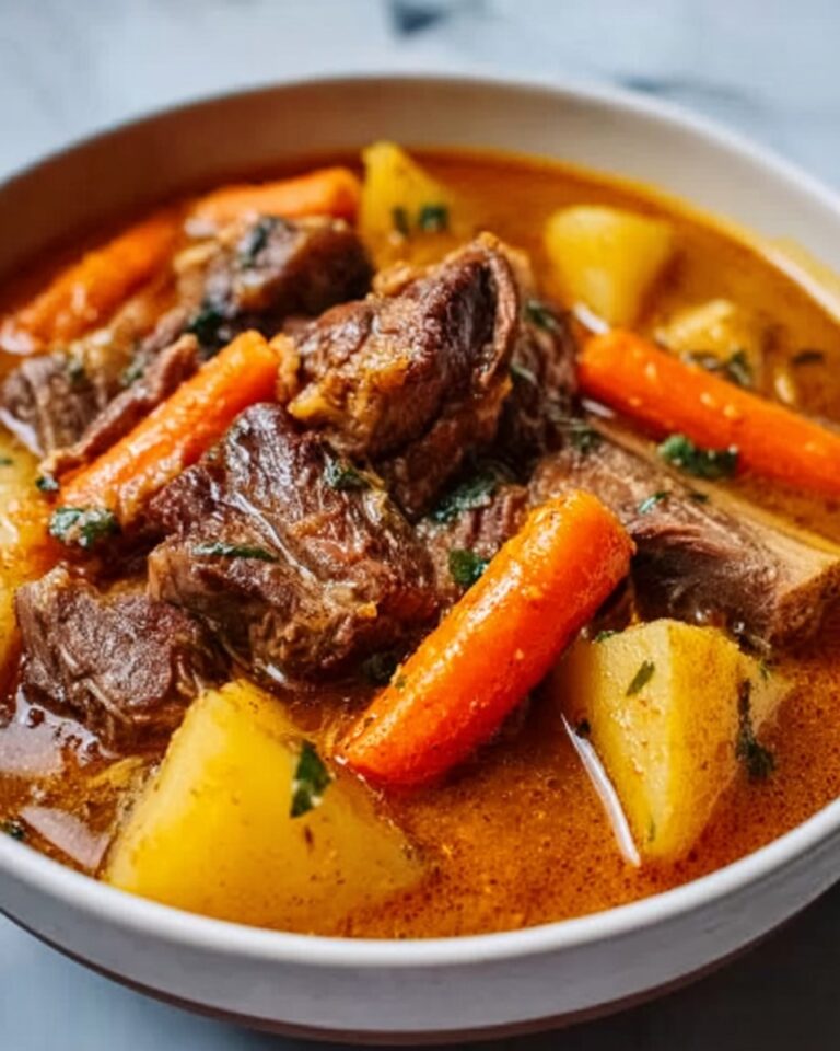 Apple Carrot Beef Rib Soup Recipe
