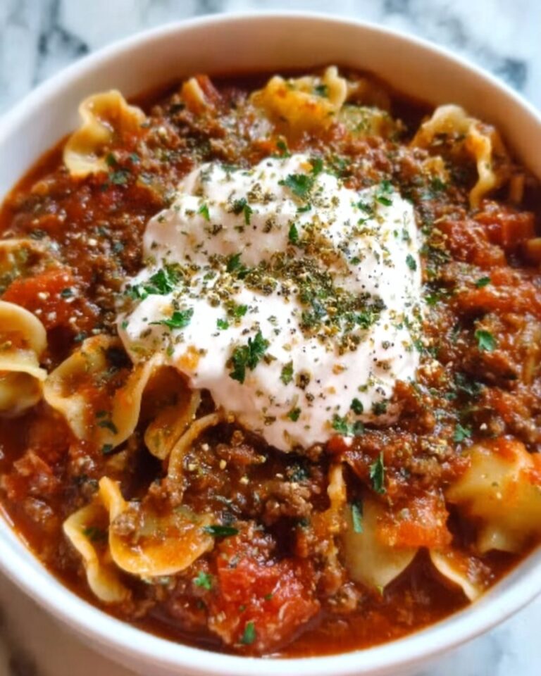Lasagna Soup Recipe
