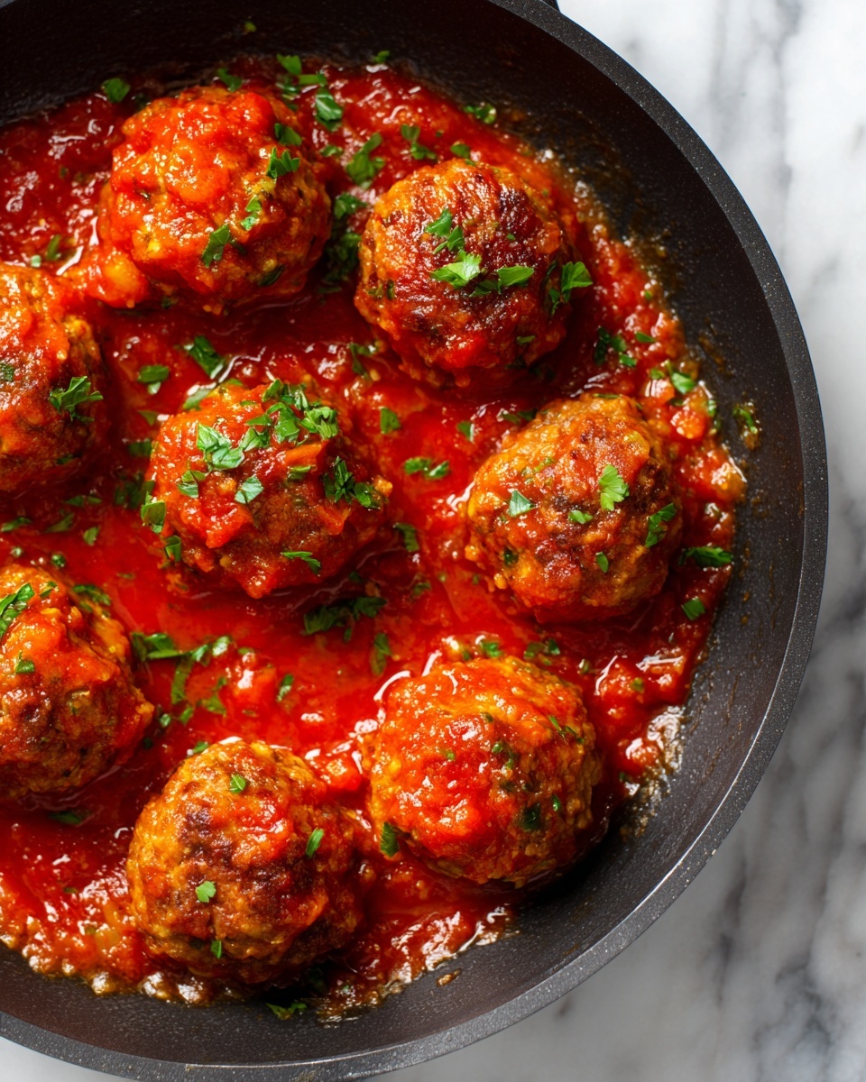 Spanish Meatballs in Tomato Sauce Recipe - Recipe Image