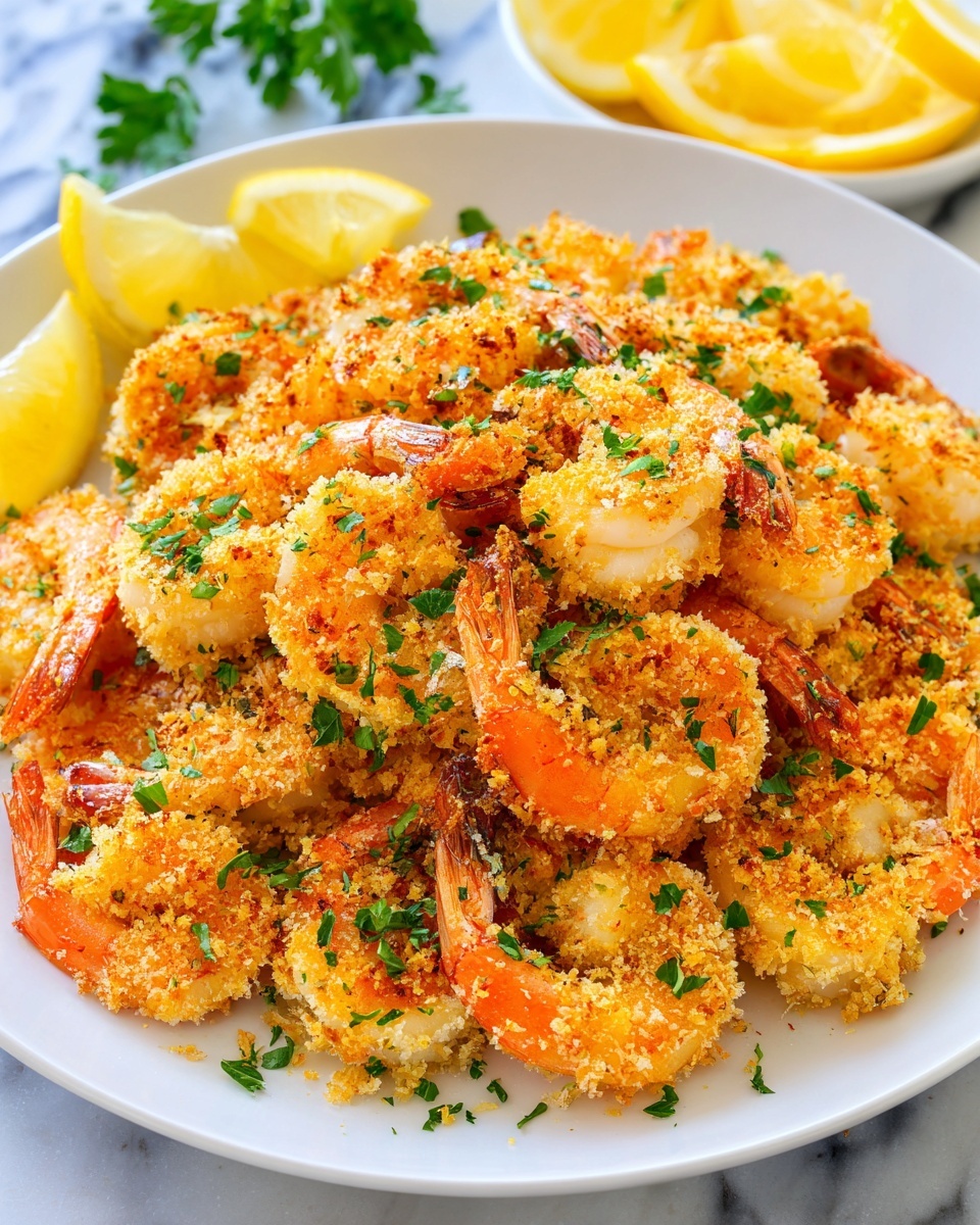 Crunchy Baked Shrimp Recipe - Recipe Image