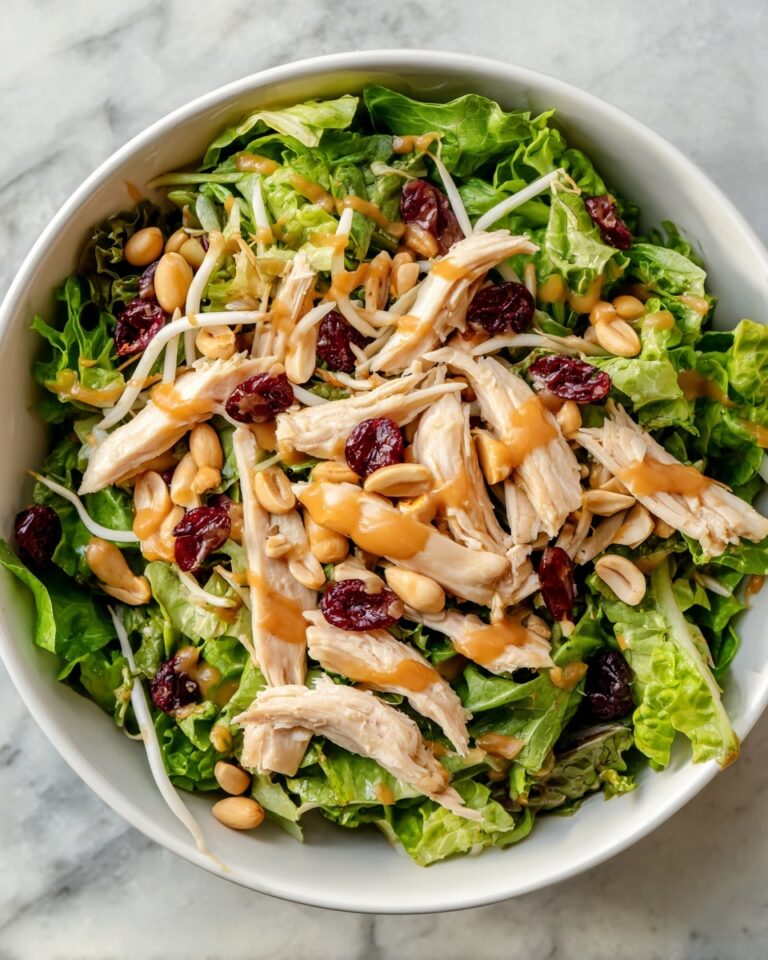Asian Chicken Cranberry Salad Recipe